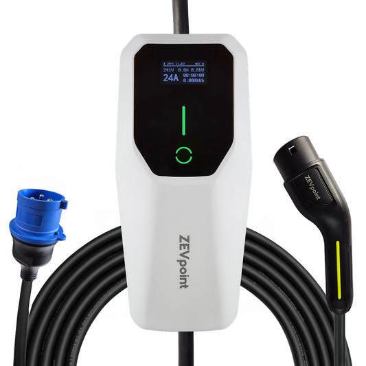 Dash 7.2 Portable EV Charger | Carry Bag+32A Socket